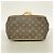 Borsa Louis Vuitton Monogram Batignolles Marrone - vista 3