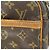 Borsa a tracolla Louis Vuitton Monogram Trocadero 24 Marrone - vista 7