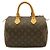 Borsa Louis Vuitton Monogram Speedy 25 Marrone