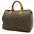 Bolsa Louis Vuitton Monogram Speedy 30 Marrom - vista 3
