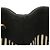 Tote Sac cabas/Sac à épaule Prada Canapa Noir Écru - vue 9