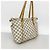 Saco Tote Louis Vuitton Damier Azur Totally PM Branco - vista 2