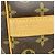 Louis Vuitton Brown Boston Monogram Keepall Bandoulière 50 Braun - Ansicht 5