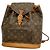 Louis Vuitton Monogram Montsouris MM Rucksack Braun