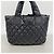 Sac cabas Chanel Coco Cocoon en nylon Noir - vue 9