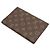 Louis Vuitton Monogram Pochette Passport Tri-fold Long Wallet Castaño - vista 3