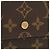Louis Vuitton Monogram Pochette Passport Tri-fold Long Wallet Castaño - vista 5