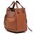 LOEWE Brown Small Bicolor Leder Hammock Satchel Braun - Ansicht 2