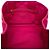 Tote Sacola Prada em lona Canapa rosa com logo - vista 4