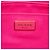 Tote Sacola Prada em lona Canapa rosa com logo - vista 5
