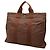 Hermès Brown Canvas Herline MM Castaño - vista 2