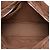 Hermès Brown Canvas Herline MM Castaño - vista 4