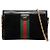 Gucci Borsa a Tracolla Ophidia Chain Piccola in Suede Nero