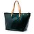 Louis Vuitton Green Monogram Vernis Bellevue GM Verde Verde scuro - vista 2