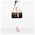 Louis Vuitton Brown Monogram Keepall Bandouliere 55 Marrone - vista 8