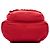 Mochila Chanel em lona acolchoada vermelha com bolso frontal e franjas Vermelho - vista 3