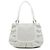 Borsa Tote Chef Fendi Zucca Spalmati Large Bianca Bianco