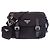 Sac messager Prada en Re-Nylon noir avec garnitures en Saffiano et double boucle
