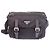 Sac messager Prada en Re-Nylon noir avec garnitures en Saffiano et double boucle - vue 15