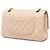 Chanel Beige Medium Classic Lambskin Double Flap Bege - vista 2