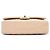 Chanel Beige Medium Classic Lambskin Double Flap Bege - vista 3