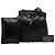 Chanel Black CC Lambskin Beuteltasche mit Kordzug Schwarz - Ansicht 7