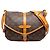 Louis Vuitton Brown Monogram Saumur 30 Castaño