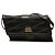 Carteira de Alça Balenciaga Black Nylon BB Monogram Shift Preto