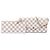 Louis Vuitton White Damier Azur Pochette Felicie Bianco - vista 7