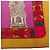 Foulard di seta Hermès Pink Torana 90 Rosa - vista 6