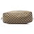 Borsa Satchel Gucci Beige GG Canvas Icon Bit - vista 3