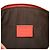 Bamboo Clutch Gucci in pelle di vitello rossa con bambù Rosso - vista 5