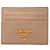 Portacarte Prada Brown Saffiano Marrone Carne