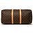 Louis Vuitton Brown Monogram Keepall 50 Marron - vue 3