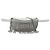 Bolso cinturón convertible Miu Miu de napa blanco con flecos de cristal