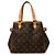 Louis Vuitton Brown Monogram Batignolles Vertical PM Marron