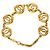 Bracciale a maglie con ciondolo Chanel Gold CC placcato oro D'oro - vista 3