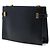 Autre Marque Clutch Manhattan Saint Laurent in pelle di vitello liscia nera con catena Nero - vista 2