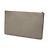 Bamboo Clutch Gucci in vitello grigio con nappa in bambù Marrone - vista 2