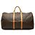 Louis Vuitton Brown Monogram Keepall 60 Marron