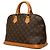 Louis Vuitton Brown Monogram Alma PM Marron - vue 2