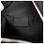 Clutch Gucci in techno canvas nero con banda Web - vista 5