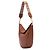 LOEWE Luna Hobo Kleine Ledertasche Braun - Ansicht 2