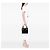 Borsa Box Sunburst Versace in vernice nera e pony hair Nero - vista 6