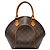 Louis Vuitton Brown Monogram Ellipse PM Castaño