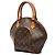 Louis Vuitton Brown Monogram Ellipse PM Castaño - vista 2