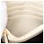 Gucci Portafoglio Blondie con catena in pelle di vitello bianca Medium Bianco - vista 5