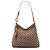 Borsa a tracolla Gucci Marrakech in tela GG beige