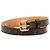 Louis Vuitton Brown Monogram Ellipse Gürtel Braun