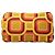 Borsa Tote Prada Soho in tela Canapa stampata gialla Large Giallo - vista 3